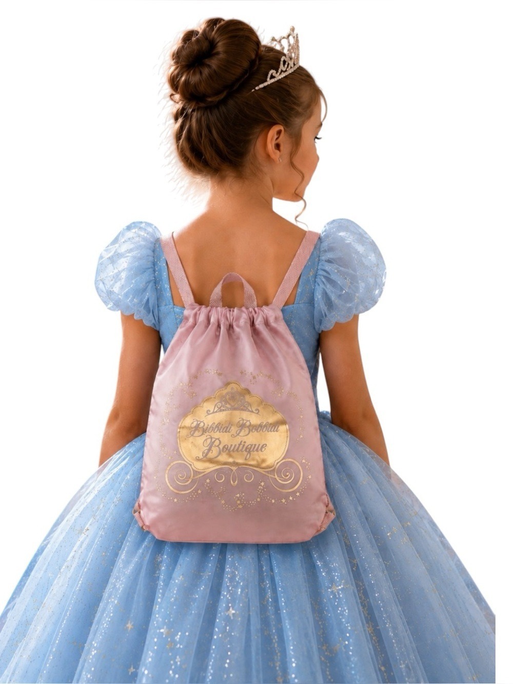NWT New Bibbidi Bobbidi Boutique Pink Backpack Bag - Picture 1 of 5